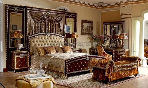 роскошный интерьер спальни