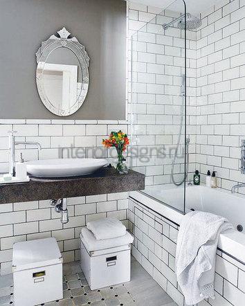 ванная комната маленького размера