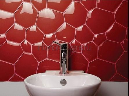 оформление дизайна ванной комнаты