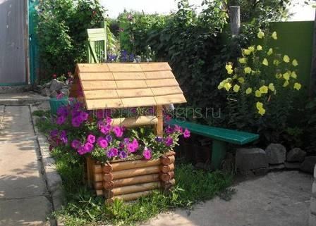 Колодец клумба своими рукамигалерея Колодец клумба своими рукамигалерея