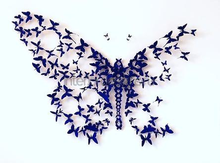 Бабочки на стену своими руками: 10 интересных идей