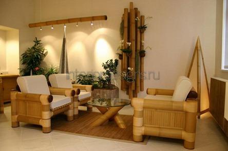 Испанская мебель из бамбука (75 фото)