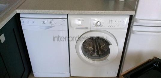 подключение стиральной и посудомоечной машин