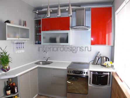 Дизайн маленькой кухни 5 кв. м.