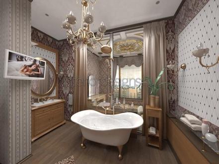 роскошная ванная комната фото