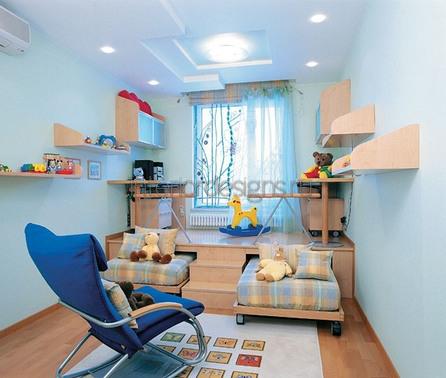 Как разделить детскую комнату на две зоны: полезные советы и идеи