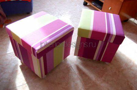 коробки на колесиках в детской