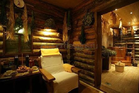 комната из деревянного сруба
