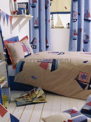 спальня мальчика в морском стиле