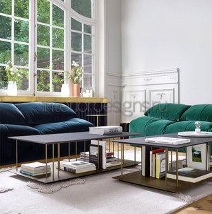 синяя и зеленая мебель