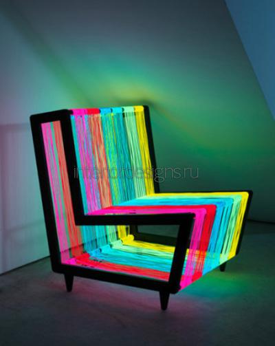 Цветное кресло