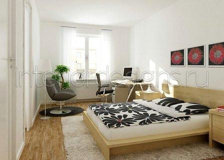 Дизайн гостиной-спальни: фото интерьеров квартир, планировка | aikimaster.ru