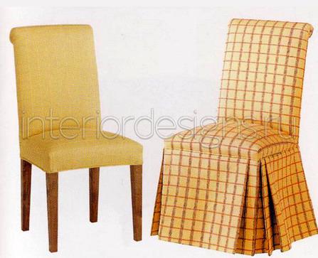 Чехол на стул своими руками: выбираем материал, кроим и шьем
