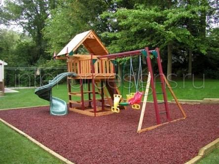 Ландшафтный дизайн детской площадки – требования к оснащению и эксплуатации
