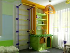 дизайн-проект детской комнаты