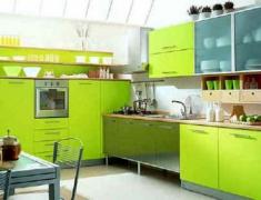 зеленая кухня дизайн